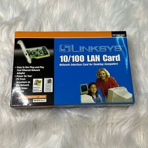Linskys Etherfast 10/100 LAN Card - Network Interface - for Desktop Computers